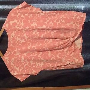 Flower pattern shirt